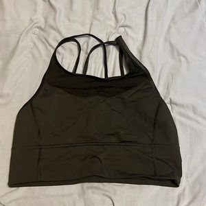 lululemon athletica Dark Gray Sports Bra